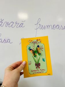 La clasa I C, primăvara a intrat pe furiș…