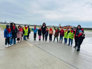 „Săptămâna Verde” - o excursie educativă la Inspectoratul General de Aviație al M.A.I. și Romaero Băneasa.