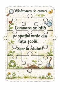 Vânătoare de comori ECO la școala noastră!