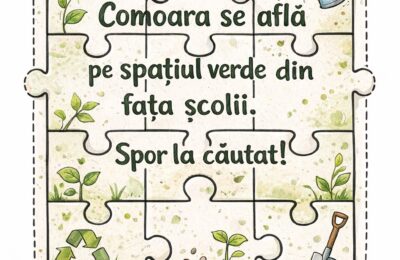 Vânătoare de comori ECO la școala noastră!