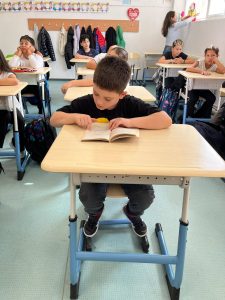 "Lumea minunată a lecturii", la clasa a III-a B