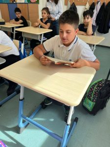 "Lumea minunată a lecturii", la clasa a III-a B